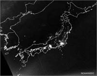 2003.6.22の衛星画像第一報(低解像度)