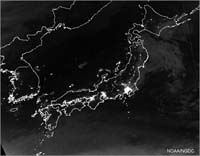 2003.6.8の衛星画像第一報(低解像度)